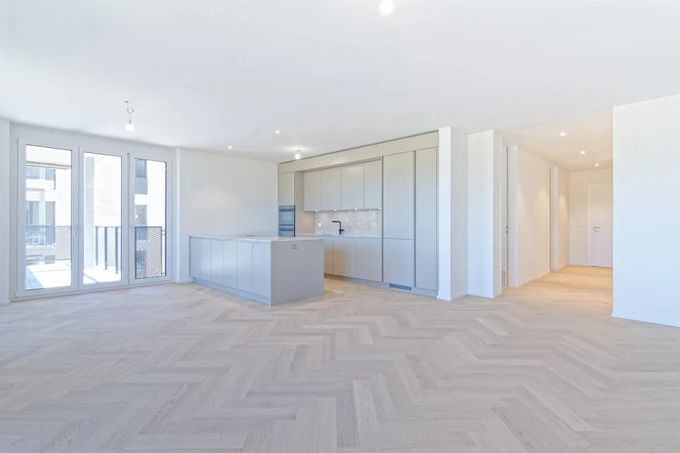 Erstbezug- 4.5-Zimmer Wohnung im 1. Obergeschoss mit Weitsicht