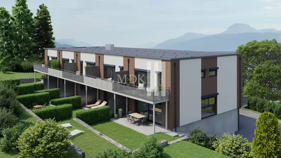 Neues Projekt: 5 Zwillingsvillen in der Nähe des Stadtzentrums