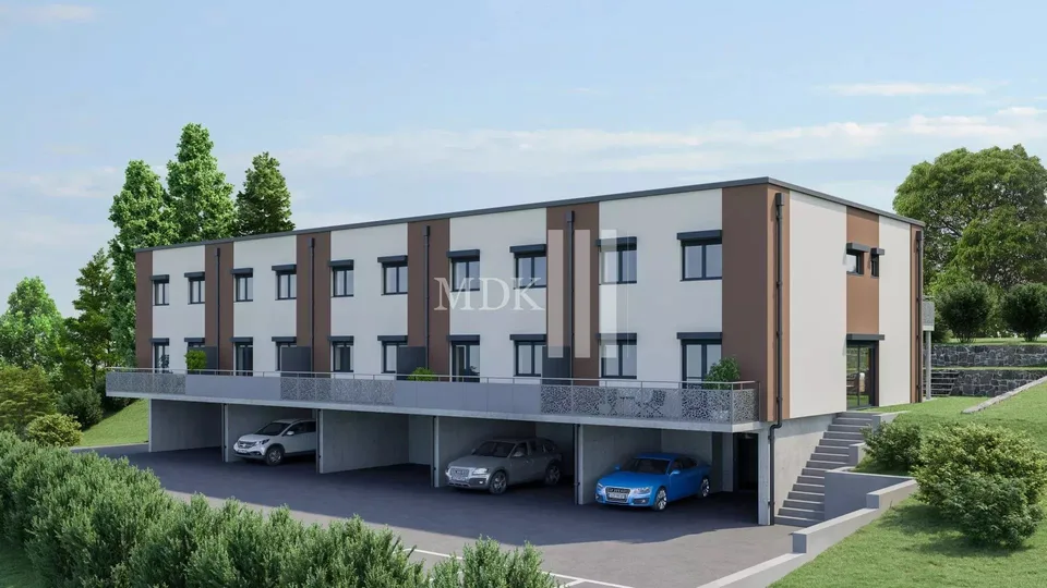 Neues Projekt: 5 Zwillingsvillen in der Nähe des Stadtzentrums