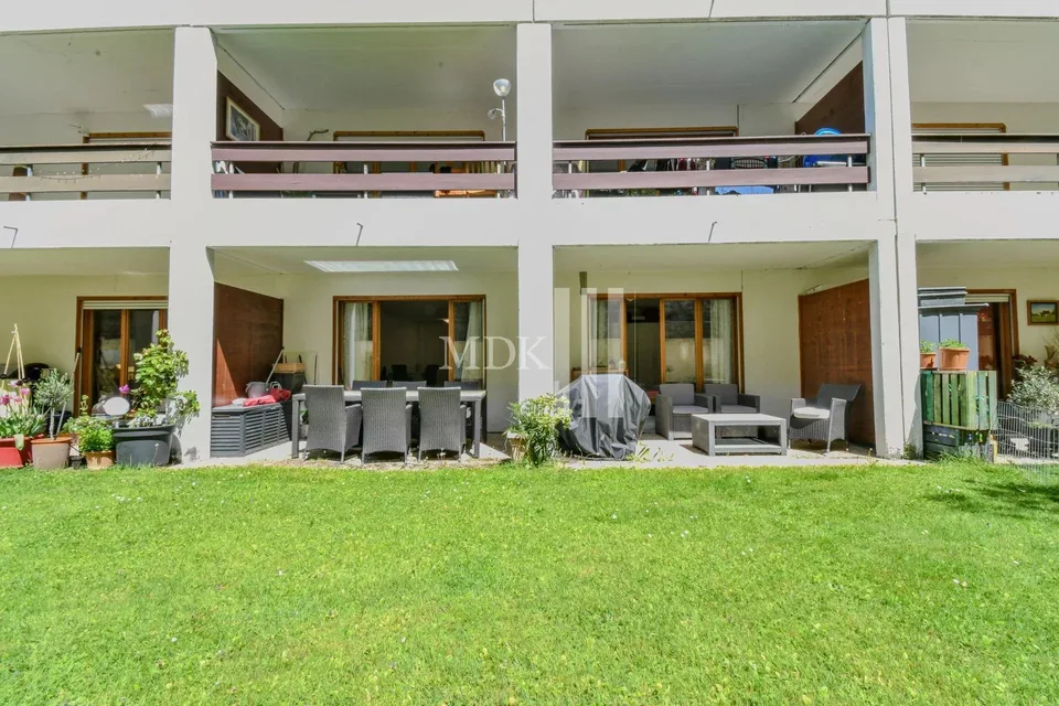 Charmante Wohnung mit Garten in Torgon – Foto 9 von 12
