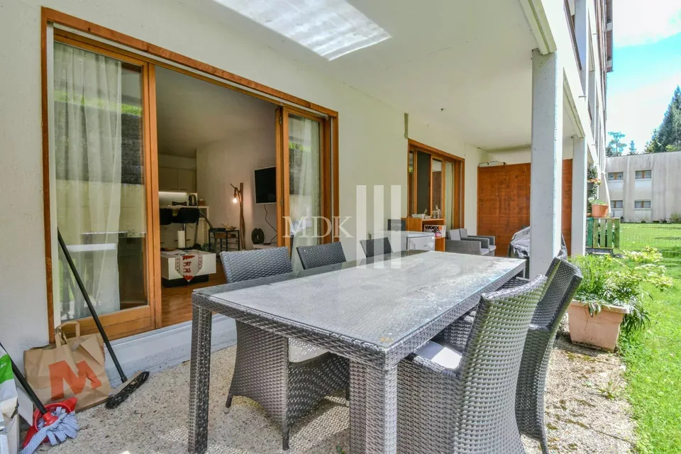 Charmante Wohnung mit Garten in Torgon – Foto 8 von 12