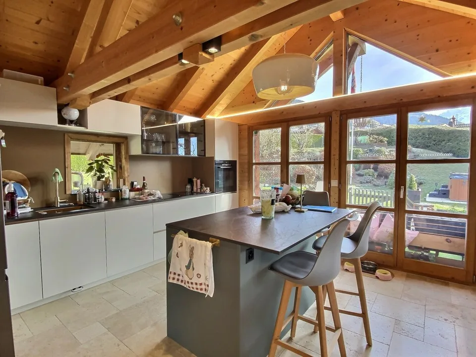 UN CHALET LUXUEUX EN MONTAGNE À VENDRE SUR VILLARS-SUR-OLLON.