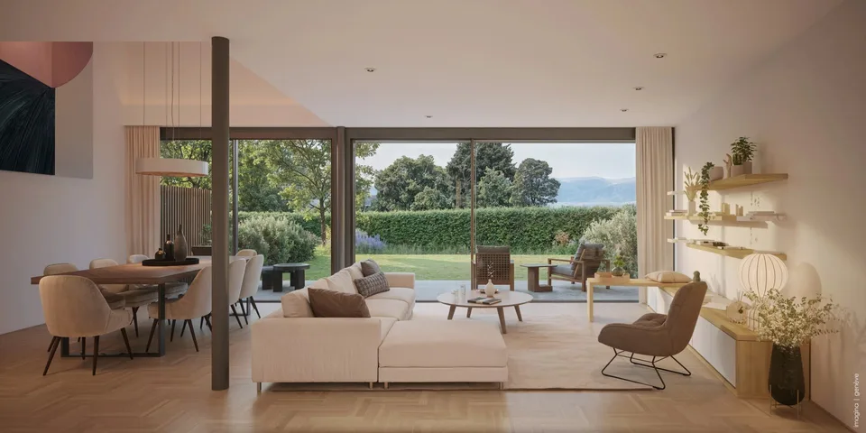 Villa ELISA - Eleganz, Licht und Ausblick auf den Genfersee