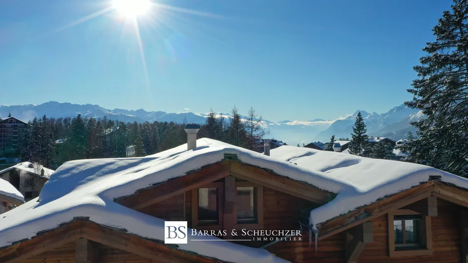 Duplex avec terrasses à proximité des remontées