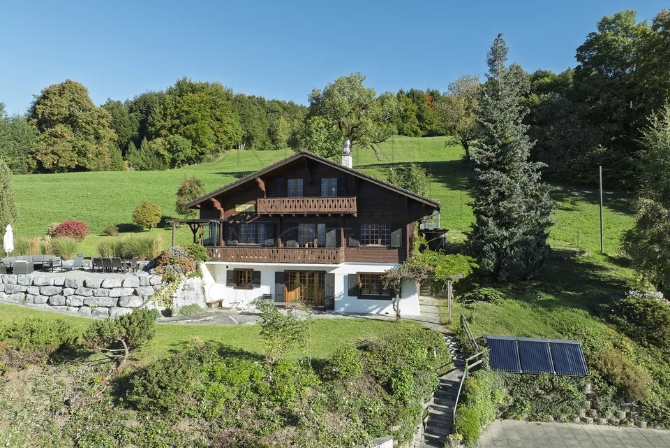 Les Posses-sur-Bex - Chalet mit 6 Schlafzimmern und Blick auf die Dents-du-Midi
