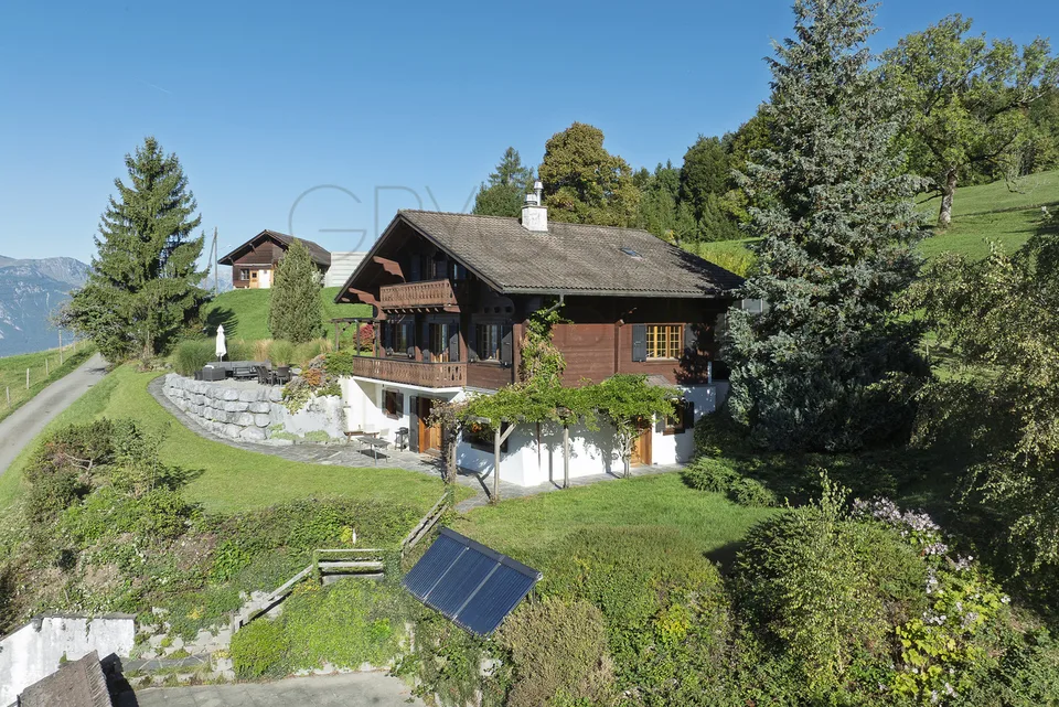 Les Posses-sur-Bex - Chalet mit 6 Schlafzimmern und Blick auf die Dents-du-Midi