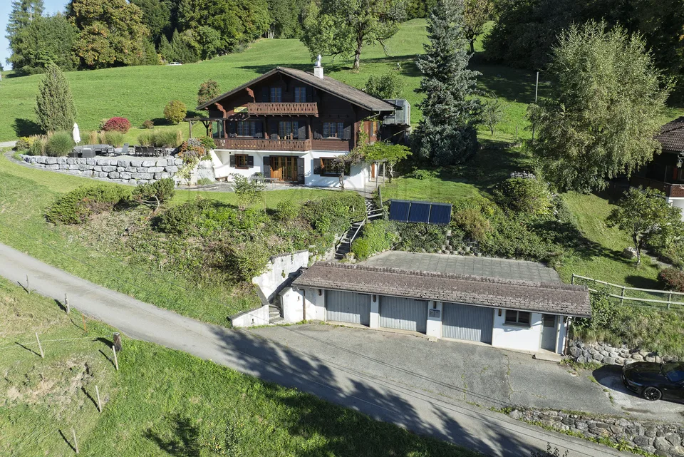 Les Posses-sur-Bex - Chalet mit 6 Schlafzimmern und Blick auf die Dents-du-Midi