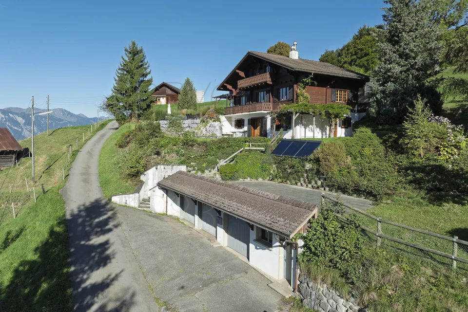 Les Posses-sur-Bex - Chalet mit 6 Schlafzimmern und Blick auf die Dents-du-Midi