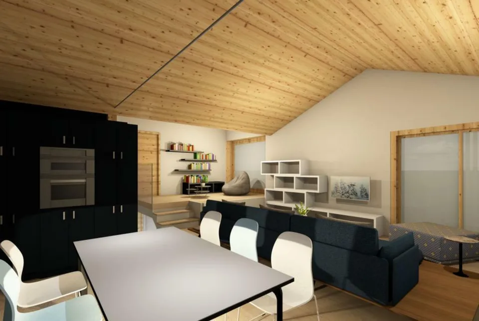 Construction neuve ! 2 Villas mitoyennes type chalet !