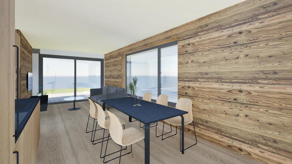 Appartement de charme dans une ancienne grange rénovée à Champsec