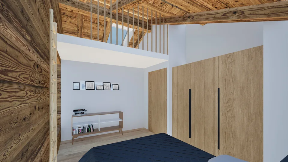 Duplex de charme dans une grange rénovée à Champsec
