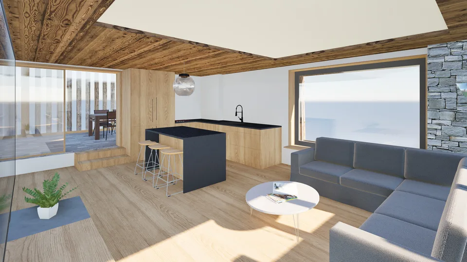 Duplex de charme dans une grange rénovée à Champsec