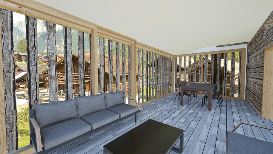 Duplex de charme dans une grange rénovée à Champsec