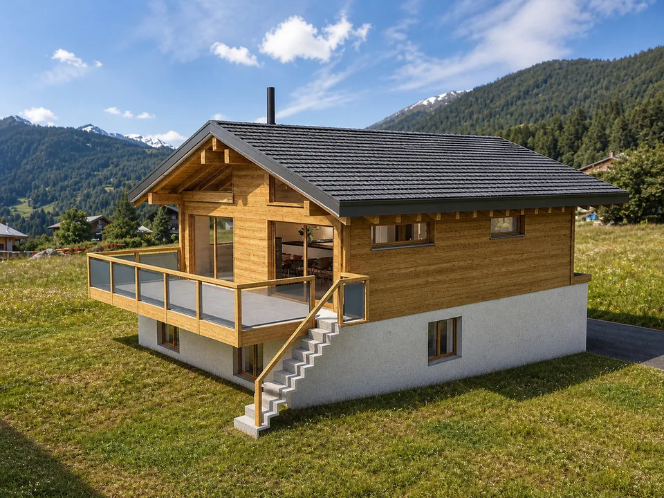 Construction de villas individuelles à Prarreyer