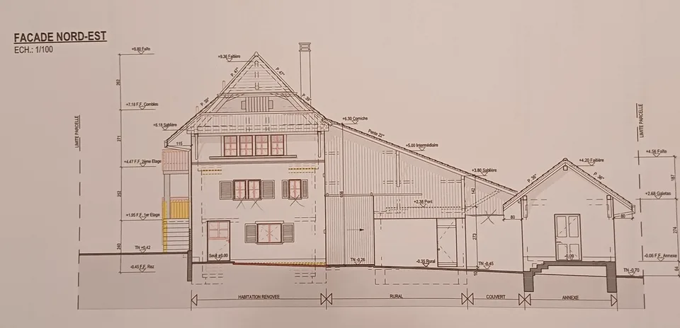 Baisse du prix! Chandossel, Fermer en cours de rénovation à vendre