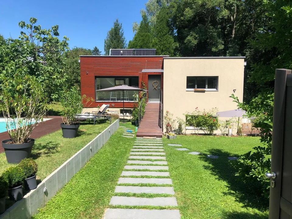 Au coeur de Genève, dans havre, Villa 7 pcs à vendre. Parcelle 1416 m2