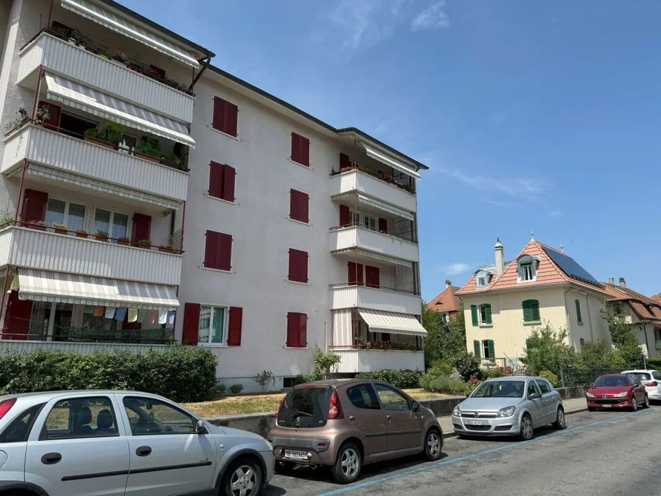 Vivere a Berna in un quartiere molto bello, soleggiato e tranquillo con molta vegetazione