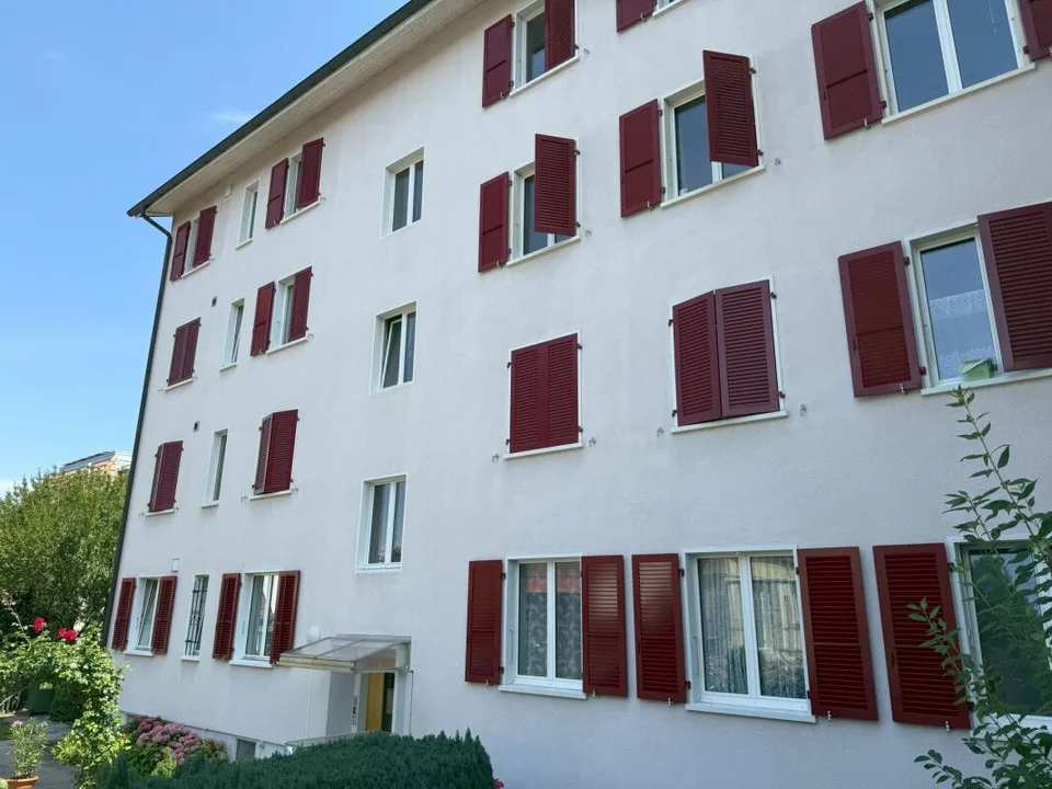 Vivere a Berna in un quartiere molto bello, soleggiato e tranquillo con molta vegetazione