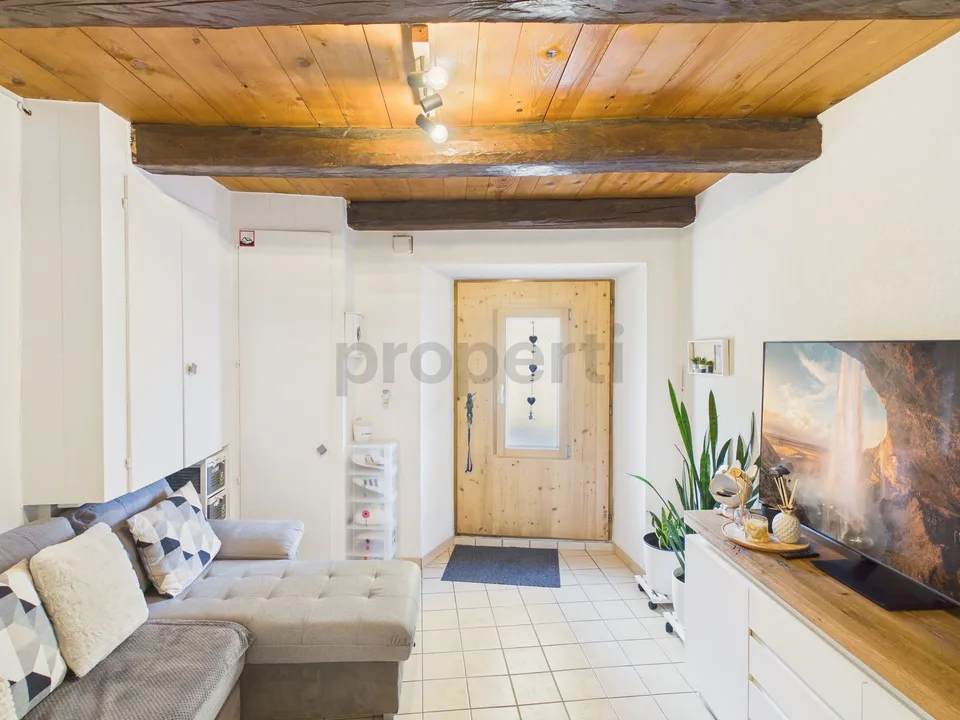 Elegant 2-room terraced house with attic, Ardon