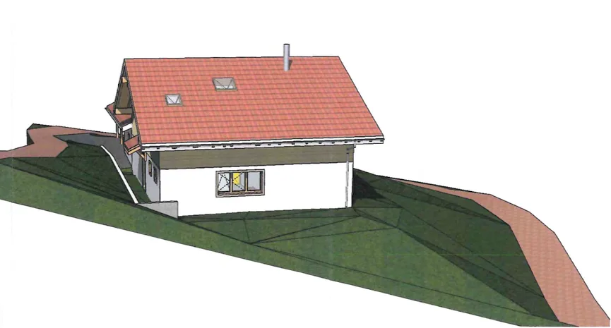 Spacieux 7.5 pièces  chalet avec balcon et finitions Minergie-P-Eco, Salins