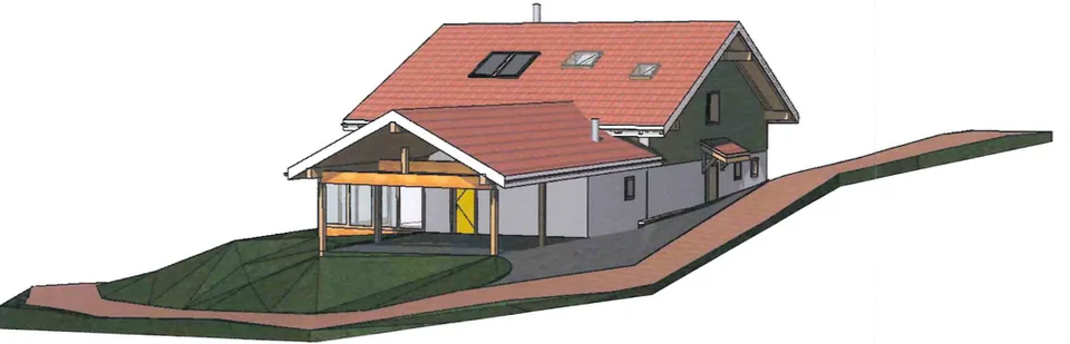 Spacieux 7.5 pièces  chalet avec balcon et finitions Minergie-P-Eco, Salins