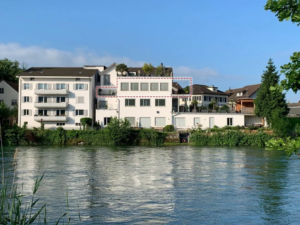 Flusshaus AQUAMARIN Vogelsang (Gemeinde Gebenstorf)