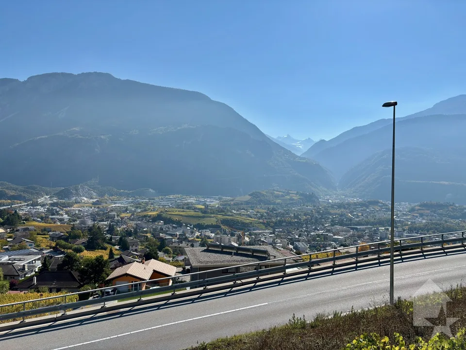 Parcelle équipée avec vue panoramique