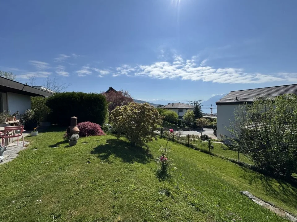 Lutry : Villa individuelle avec potentiel d'agrandissement