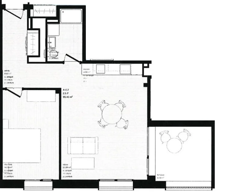 Location à l'année: appartement neuf au coeur du village de Montana