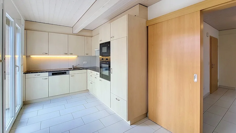 3,5-Zimmer-Wohnung von 119 m2 mit Balkon in Chabrey / VD