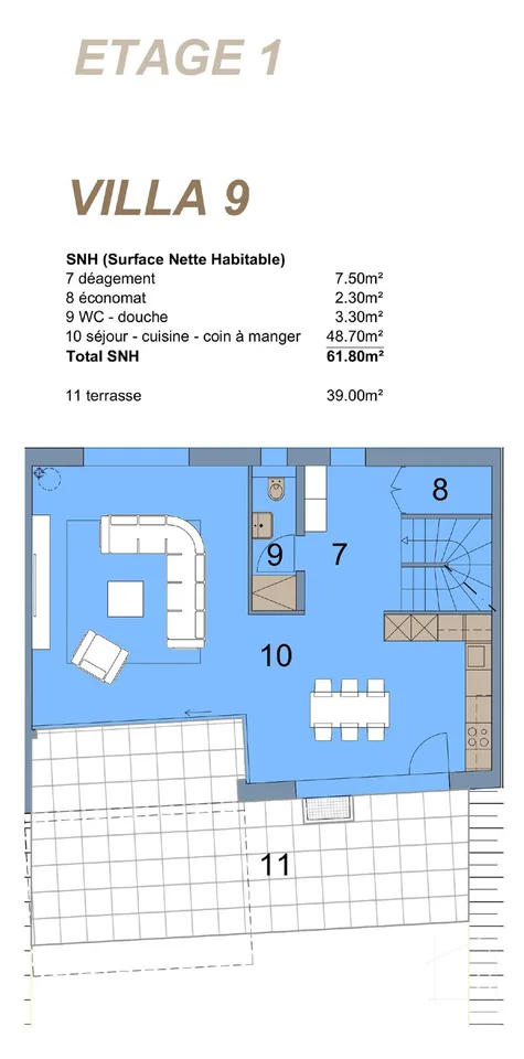 4.5 Zimmer Reihenfamilienhaus in Muraz (Collombey) – Foto 43 von 50