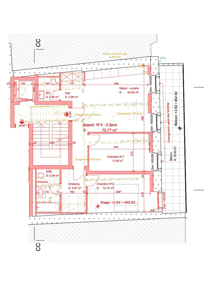DENGES, 3,5 Zimmer, eine Verbindung von Alt und Modern, 3 letzte verfügbare Einheiten!