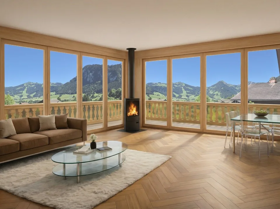 Lumière Alpine LOT 8 : Un studio d’Élégance