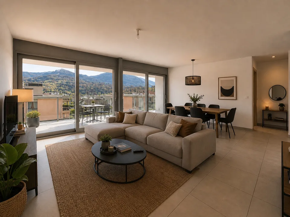 Moderno appartamento 2.5 locali con ampia terrazza a Gravesano