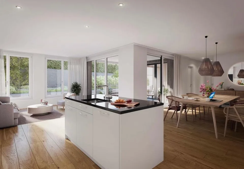 Neubauprojekt in Muri AG  Moderne 4.5-Zimmer-Wohnung an bester Lage