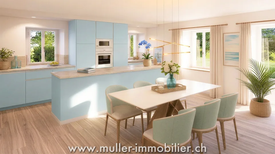 Renoviertes Bauernhaus, isoliert von allem und umgeben von Feldern