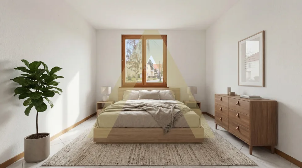 Appartement totalement rénové avec joli jardin