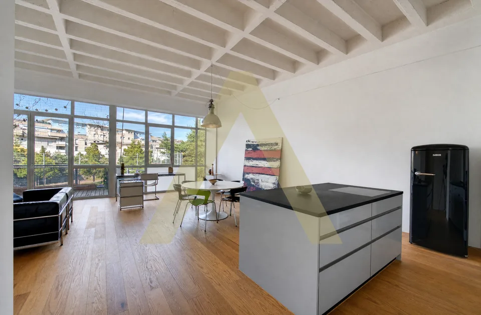 Eine 2,5-Zimmer-Wohnung mit industriellem Erbe im Herzen von Lausanne