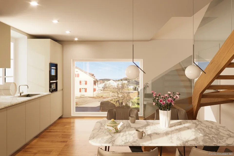 Pintenwirtschaft - neue 3.5-Zimmer-Maisonettewohnung in geschichtsträc