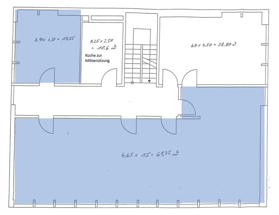 70 m2 - zweckmässiges, helles Büro im Viscose-Areal – Foto 7 von 8