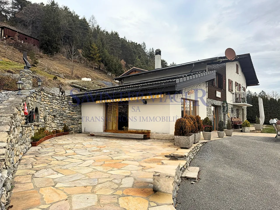 Savièse, Rustikales Chalet mit herrlichem Blick - Besetzte Leibrente – Foto 13 von 18