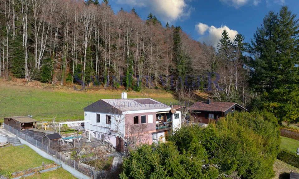 Das Haus "Les mésanges" in besetzter Leibrente