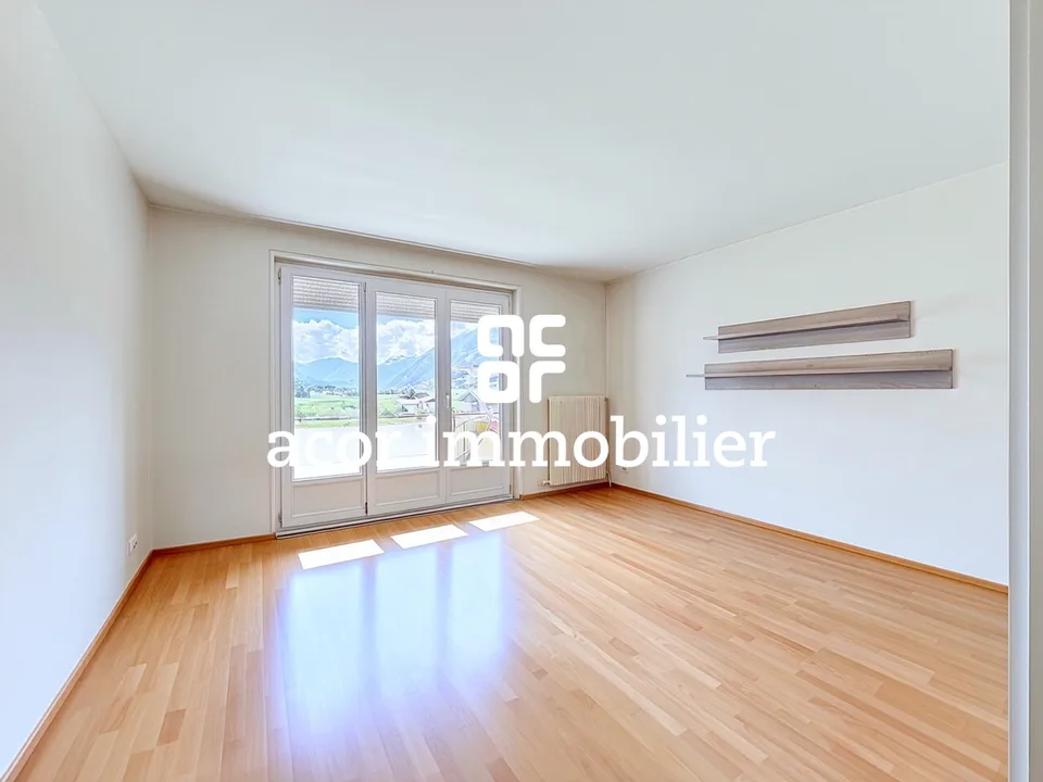 Wohnung 3.5 Zimmer mit Doppelbalkon in St-Pierre-de-Clages