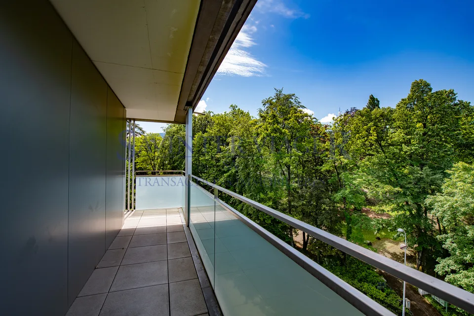 Carouge - Elegante 3-Zimmer-Wohnung mit großem Balkon und unverbautem Blick – Foto 13 von 13
