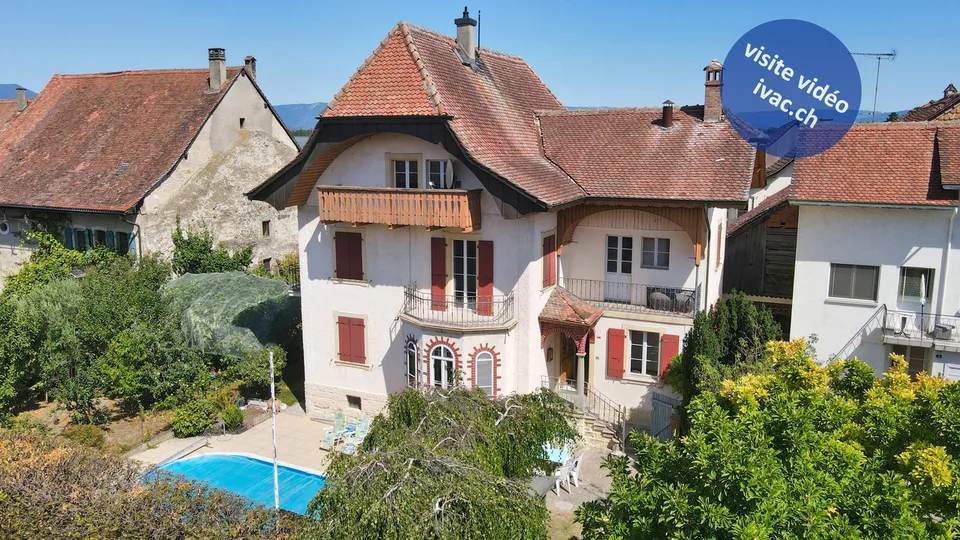 Haus mit 2 Wohnungen in Grandcour / VD