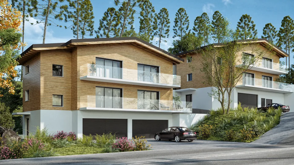 Appartement de 4,5 pièces dans les combles aux Neyres