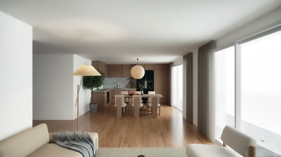 4,5-Zimmer-Wohnung im Dachgeschoss in Les Neyres