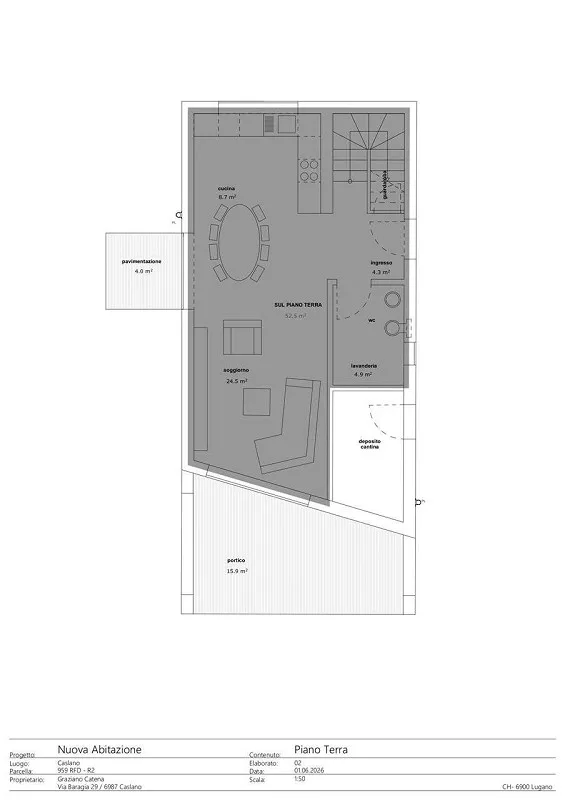Baugrundstück in Caslano zu verkaufen