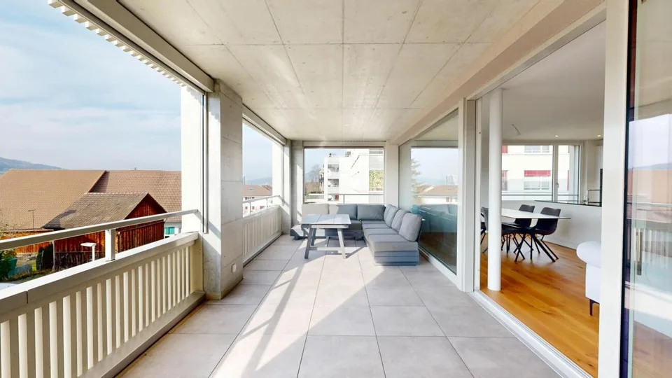Stilvolle 4.5-Zimmer-Wohnung mit Abendsonne und attraktiver 1%-Hypothek