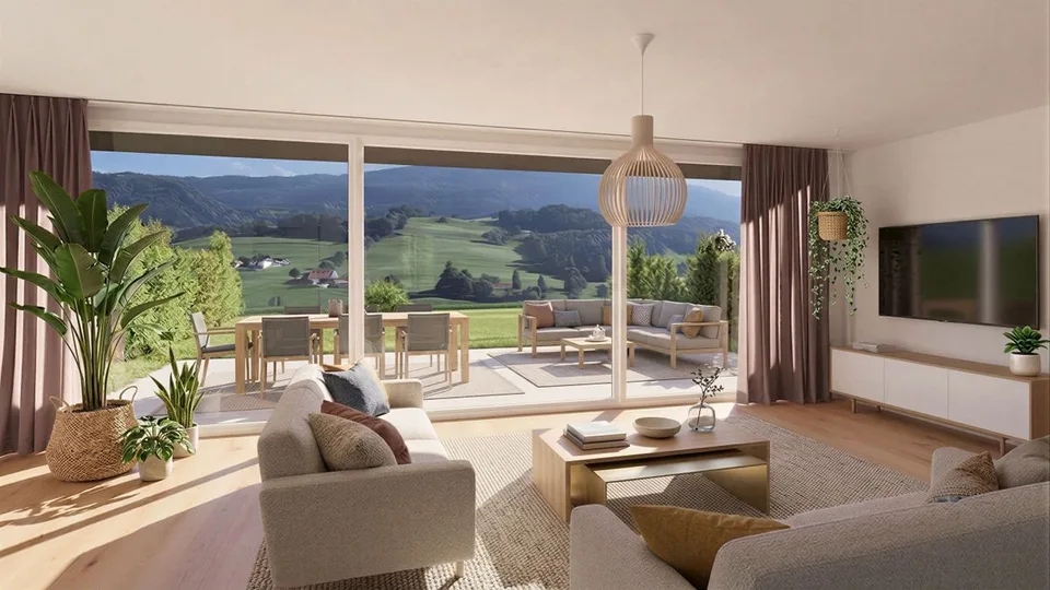 Promotion: 5-Zimmer-Villa auf 2 Etagen mit großem Garten - in Le Mouret (Fribourg)